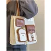 Borse Toast Tote Bag Class Cute Girl Diagonal Large Borsa a tracolla 230619