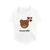 Cotton Dog T Shirt Ubrania Fashion Zwierzęta Dostarcza akcesoria dla psów luksusowy projektant żeńskie męskie koszule pies