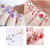 5Pcs / Set Gel UV Pittura Disegno Nail Art Punteggiatura Penna Acrilico Caviale Pennello a 2 vie Decorazioni per saloni Kit di strumenti per manicure F1676 Lfdtq