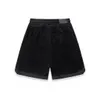 2023 Mens shorts Luxury design Fashion shorts style velour letter embroidery Pants Men Hip hop street Short