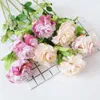 Dried Flowers Heads Lulian Artificial Fake For Wedding Decoration Home Party Silk Lotus Flower Bouquet