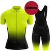 Cycling Jersey Sets Women Clothing RAUDAX Pink Summer Short Sleeves19D Bib Pant Set Female Breathable MTB Bike Wear 230620