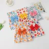 Dog Dresses Floral Puppy Skirt Pet Princess Bowknot Dress Cute Doggie Summer Outfits Pets Clothes for Small Dogs Yorkie Poodle Female Cat 5 Color Wholesale S A754