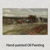 Landsbygdslandskap Canvas Art Welcome Company Heywood Hardy Oil Målning Handgjorda kontor Modern inredning