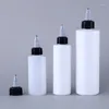 Opslag Flessen 5 Stuks Plastic Fles Met Draaidop Voor Oplosmiddelen Oliën Verf Inkt Vloeibare Sigaret Olie Pigment Squeeze tip Applicator