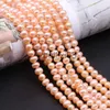 Подвесные ожерелья Doteffil 8 мм натуральный жемчужный белый/розовый/фиолетовый 925 серебряный серебря
