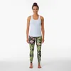 Active Pants Tropical Power Leggings Gym Legging Womans Push Up Vêtements Fitness