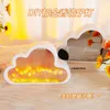 Nachtverlichting DIY Cloud Tulip Mirror Light - Handgemaakte make-uplamp voor unieke woonkamer Desktop Home Decor Meisjes verjaardagscadeau