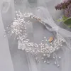 Coiffes à la main chapellerie de mariée perle peigne à cheveux accessoires de mariage strass bandeau brillant Banquet pour les femmes