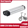 Bateria de substituição de bicicleta elétrica dobrável Himo Z20 36V 10Ah 12,8Ah 14Ah 250W 500W em tubo Ebike baterias de lítio removíveis