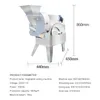 Rostfritt stål Vegetabilisk skärmaskin Commercial Potatis Slicer Cutter Industrial Augaplant Potato Chip Slicing Maker