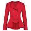 Women's Suits Double Breasted Tuxedo Clothing Female Slim Jacket Women's Blazers For Elegant Stylish Lapel Ladies Fashion In Jackets