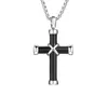 Chains Long Laye Necklaces Simple Heart Necklace 1Pcs Black And Sliver Ashes Holder Stainless Memorial For Men Women