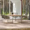 Лагеря мебель Nordic Outdoor Staws Courtyard Beach Стул Современный одиночный отдых Wicker Cafe Balcony Комбинация