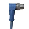 Fabricante atacado M12 PVC Bight Bend Series 3/4/5/8 pinos Conector à prova d'água industrial Plugue de aviação