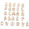 Charms 26st/set Alphabet Letter Pärlor Pendantlegering DIY för smyckenillverkning