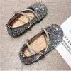 Strass paillette filles sandales Designer enfants baskets décontractées enfant en bas âge bébé chaussures princesse robe de soirée chaussures chaussures de sport pour enfants