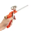 Caulking Gun Foam Expanding Spray Gun Foaming Jet Lim Gun Metal Polyuretan Trigger Sprayer Pump Sealant Caulking Tool för husrenovering 230620