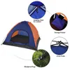 Tents and Shelters TOMSHOO 3-4 Persons Camping Tent Lightweight Outdoor Backpacking Tent with Rain Fly for Family Camping Hiking Beach Fishing Tent 230619