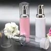 40 ml Airless Bottle Vacuum Pump Lotion Cosmetic Container som används för resefyllningsbara flaskor Fast frakt F732 BKGJA