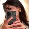 Mode kvinnor fantastiska personlighet örhängen kvinnlig graciös online påverkare avancerad sense hong kong stil örhängen