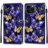 PU-Leder-Geldbörsenhüllen für Samsung S24 Plus Ultra S23 FE A15 A05 A05S Huawei Honor 90 Lite Pro X50 5G X6A Sunrise ID-Kartensteckplatz Rose Butterfly Flip Cover Halter PU-Beutel