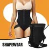 Damen Shapers Cuff Tummy Trainer Female Außergewöhnliche Shapewear 2IN1 High Waist Hip Lifting Schwarz ly 230620