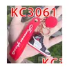 Chaveiros Lanyards 6Style Creative 3D Mini Basketball Shoes Modelo Estereoscópico Tênis Entusiasta Souvenirs Chaveiro Pingente de Carro G Dhuax