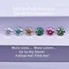 Loose Diamonds Big Sale 2CT Real Stone 8mm Color D VVS1 3EX Cut White Diamond Wholesale For Ring Fine Jewelry 230619