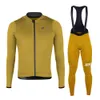 Ensembles de maillots de cyclisme BIEHLER Hommes SpringAutumn Team Set Vélo Respirant Vêtements Longs Manches Costume Confortable Top Sportswear Pantalon 230619