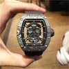 Ri Cha Designer Rd Wrist Movement Watches High Quality RM052 EUR Tourbillon MPJM Mens Montre Moissanite Watch Diamond Women