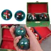 Fitness Balls Ballshand Chinese Health Operation Wrist Handballs Baoding Ball Stärkande Palm Emamel Fitness 230620