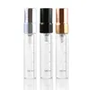2ML 3ML 5ML 10ML Clear Glass Spray Bottle Portable Perfume Atomizer Mini Sample Test Tube Bottle Thin Glass Vials F568 Ictjv