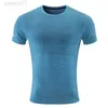 Designer Lulus Lemens män t shirt original kortärmad sportkläder snabb torkning löpning kläder mäns träning fitness ny stil sommar topp andas 7745ess