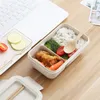 Servies Sets Creatieve Magnetron Lunchbox Grote Capaciteit En Duurzaam Bento Home Office Picknick Student Draagbare Lekvrije Container