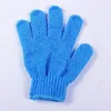 Creative Nylon Exfoliating Body Scrub Gloves Shower Bath Mitt Loofah Skin Bath Sponge Fast Shipping F1822 Rwugi