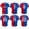 2023/24 ZAHA Voetbalshirts 2024 GUEHI OLISE SAMBI EZE Crystal Shirt Mens MATETA SCHLUPP McARTHUR HUGHES EDOUARD DOUCOURE Kids kit Voetbal Uniformen