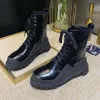 En Kaliteli Sıradan Ayakkabılar En İyi 2023 Tasarımcı Botlar Erkek Kadın Chelsea Boot Orijinal Deri Sonbahar ve Kış Klasik Bilgi Boot Fotive Cowhide Kumaş TPU