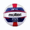 Balls Molten V5B5000 Volleyball, Standardgröße 5, weicher PU-Wasserball für Erwachsene, Indoor-Outdoor-Spieltraining, 230619
