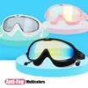 goggles Swimming Goggles Adults Waterproof Swim Diving Mask Eyewear UV Anti Fog Adjustable Espelhado Pool Water Sport Glasses 230617