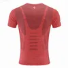 Designer Lulus Lemens Men T Shirt Original Short Sleeve Sportswear Fast Drying Running Clothes Men's Training Fitness New style Summer Top Breathable 7745ESS