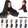 Foulards Mode Écharpe Femmes Style Malaisien Hijab Long Wrap Pour Dames Fille