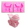 Baking Moulds 3D Baby Car Silicone Cake Mousse Mold For DIY Craft Soap Mould Decorating Tools Kitchen Accessories Bakeware M1097