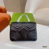 Najwyższej jakości designerka torba na ramię kobiety marmont crossbody torby miękka skórzana moda