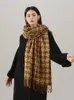 Cachecóis Imitação Caxemira Outono Inverno Cachecol Feminino Cachecol Vintage Pinte-de-pouco Pashmina Mujer Foulard Bufanda Xaile Enrolado Longo Hiver