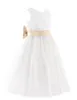 Girl's Dresses Brand Flower Girl Dresses Whiteivory Real Party Pageant Communion Dress Little Girls Kids Children Dress for Wedding 230619