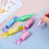 1Pc Korean Candy Shape Ballpoint Pen Creative Pens Writing Tool Stationery Office Accessories Student Gifts Random Color