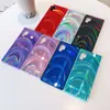 Rainbow Laser Acrylique Coques de téléphone Gradation Back Cover Dazzling Jelly Protector pour iPhone 14 13 12 11 pro max Samsung Galaxy Note20 Note10 Ultra S21 S22 S23plus