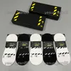 Designer Luxury offs Short Socks white Fashion Mens And Womens Casual Cotton Breathable 5 Pairs Sock With Box