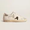 Hoge vrijetijdsschoenen Italië merk Golden Dirty Shoes Sneakers gooseitys Schoenen Sneakers Super Star Classic Do-Old Dirty Snake Skin Heel Suede Citp